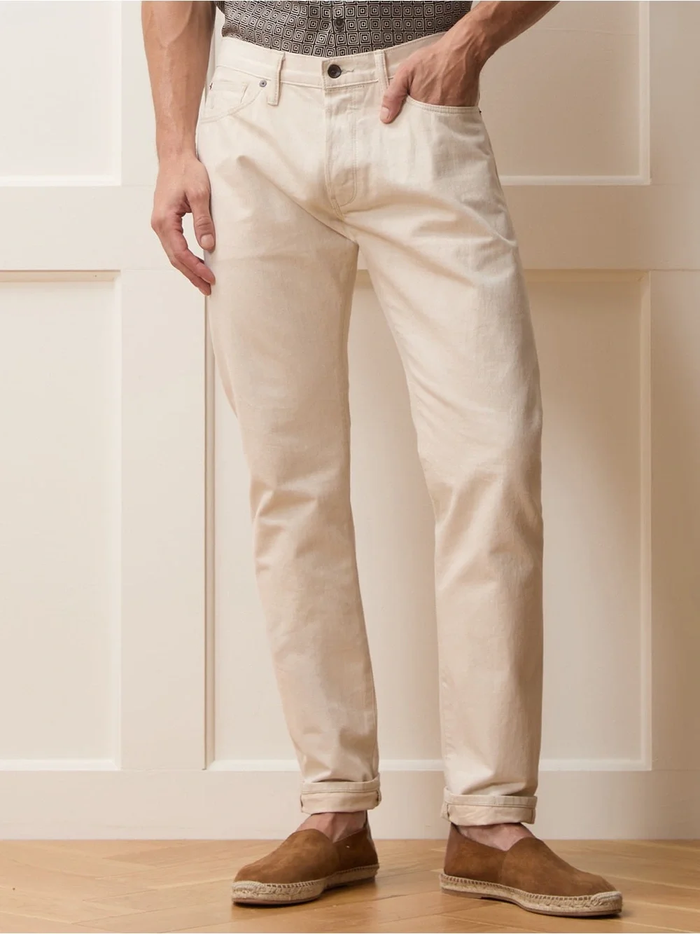 Todd Snyder Slim Lightweight Japanese Selvedge Denim Jeans Canvas 36x32
